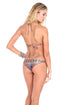 Luli Fama Lil Gem Strappy Brazilian Ruched Back Bottom
